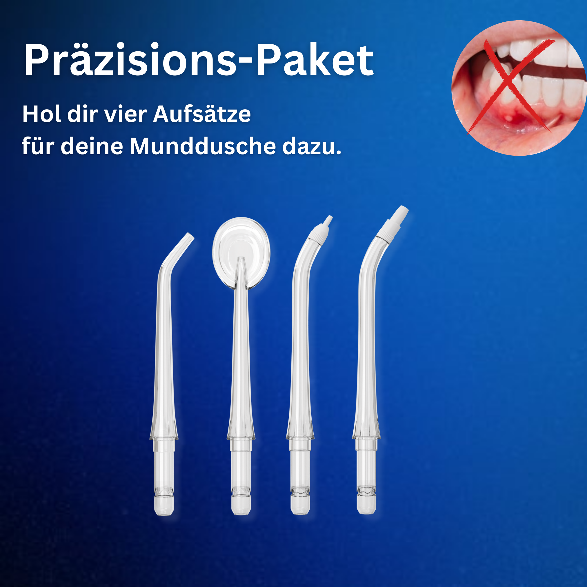Aqua Pro™ 4x Aufsätze
