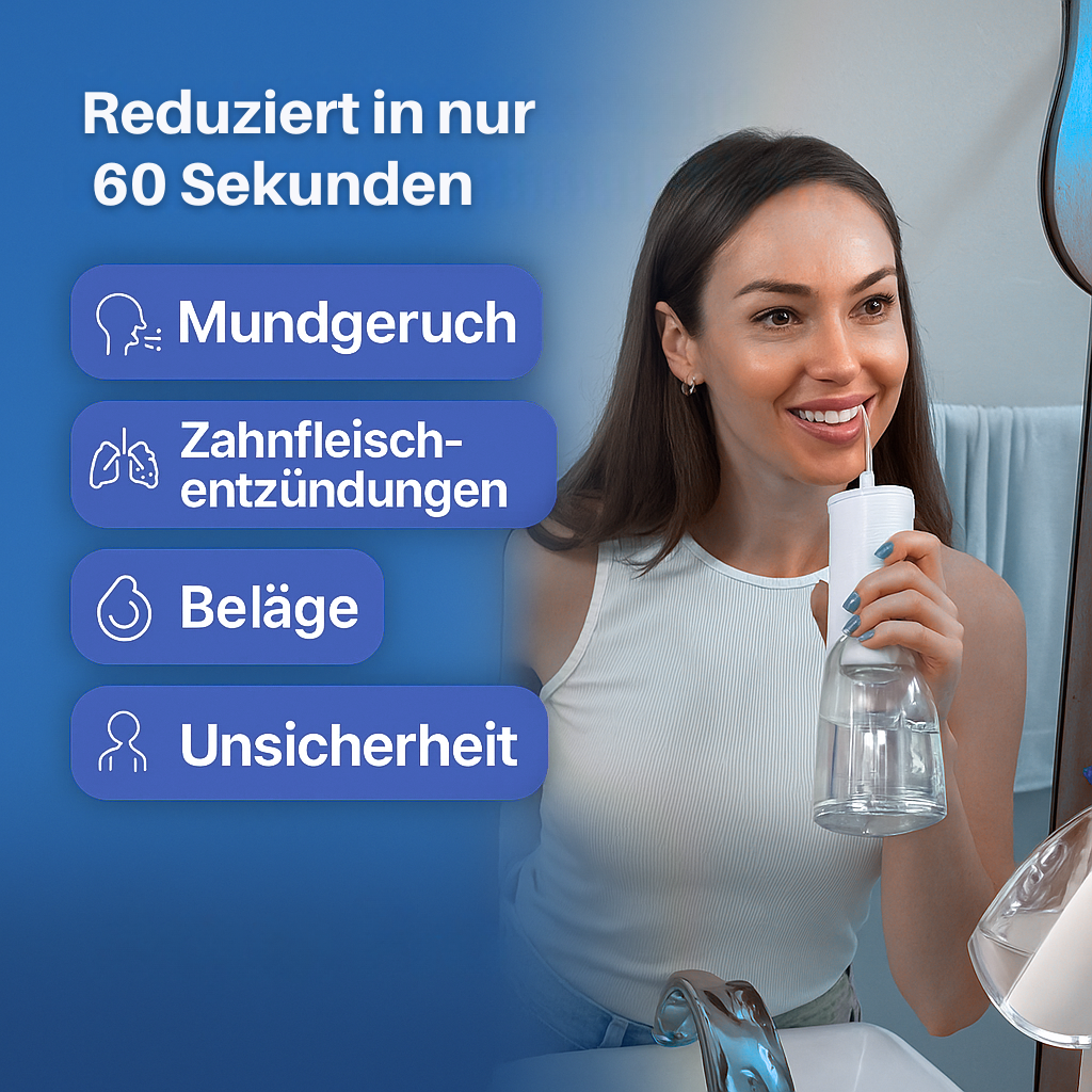 Aqua Pro™  V2 Munddusche Frischer Atem den ganzen Tag